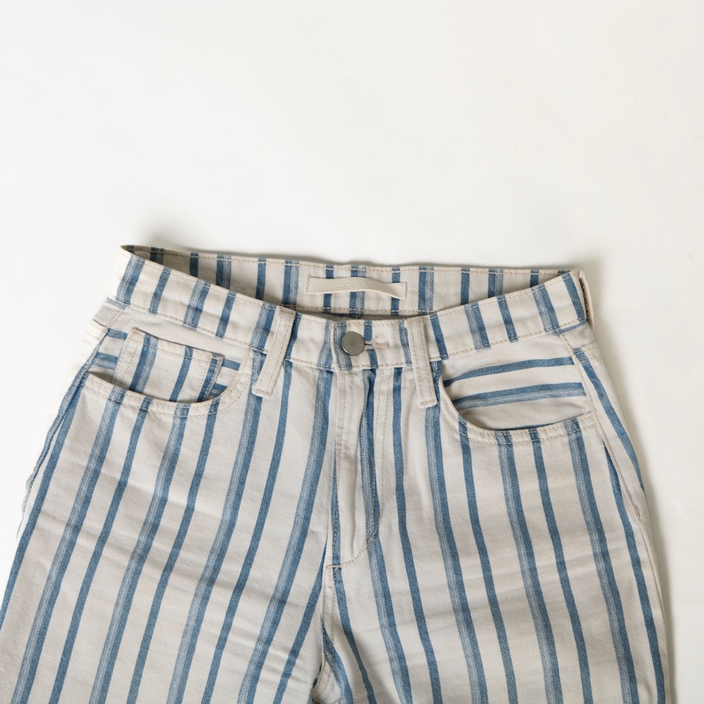 Joe’s Jeans Striped Blue and White Jeans